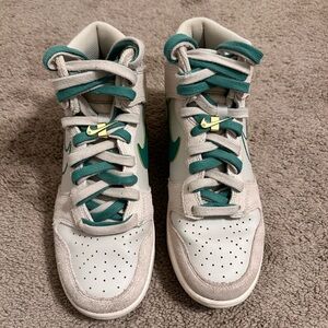 Nike dunk high first use sail